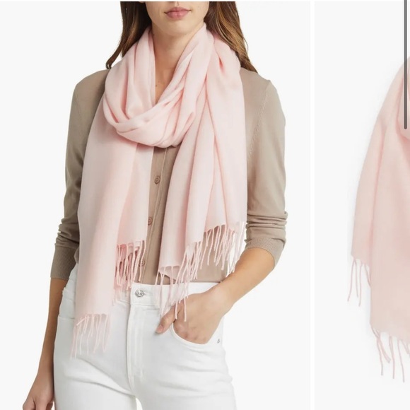 Nordstrom Tissue Weight Wool & Cashmere Scarf - Picture 4 of 10